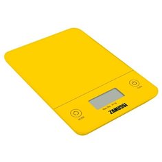 Кухонные весы Zanussi Brescia цифровые, желтый