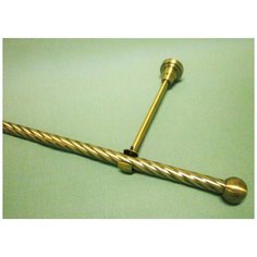 Карниз витой однорядный Шарик, диаметром 16 мм (400 см, Антик) Мастер Плюс