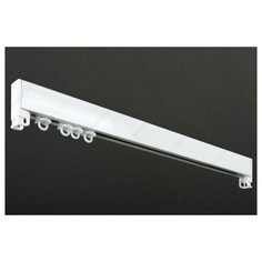 Карниз профильный для тяжелых штор (Белый, 200 см) Мастер Плюс