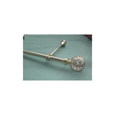 Карниз однорядный Метеор, диаметром 16 мм (350 см, Золото глянец) Мастер Плюс