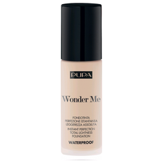 Pupa Тональный флюид Wonder Me Fluid Waterproof Foundation, оттенок: 009 alabaster neutral