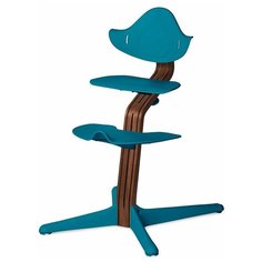 Детский стульчик Evomove Nomi от 2 до 12 лет с основанием орех океан