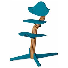 Детский стульчик Evomove Nomi от 2 до 12 лет с основанием дуб океан