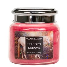 Ароматическая свеча Village Candle "Мечты единорога", маленькая