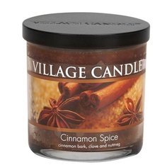 Ароматическая свеча Village Candle "Пряная корица", стакан, маленькая