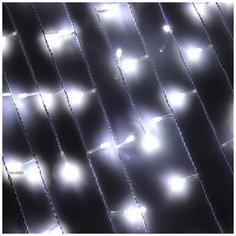 Гирлянда светодиодная бахрома 2х0,5х0,7м 80LED, белый Сноубум