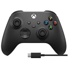 Геймпад Microsoft Xbox Series + USB-C кабель, черный