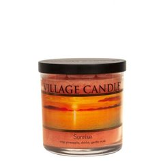 Ароматическая свеча Village Candle "Восход солнца", стакан, маленькая