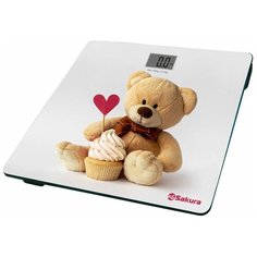 Весы напольн SA-5071BR 180кг элек медвежонок Sakura