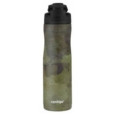 Бутылка-термос Contigo Couture Chill 0.72л (2127885) black/green