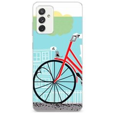 Силиконовый чехол "Хобби велосипед 9" на Samsung Galaxy A82 / Самсунг Галакси A82 Case Place