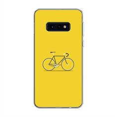 Силиконовый чехол "Хобби велосипед 1" на Samsung Galaxy S10E / Самсунг Галакси S10E Case Place