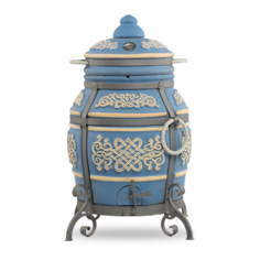 Тандыр Эко тандыр Тамерлан (без столика, без колес, цвет - морская волна) дровяной ЭкоТандыр