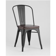 Стул STOOL GROUP Tolix Soft 83см, металл, цвет: черный матовый