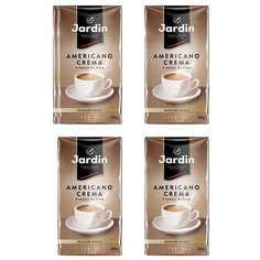Кофе молотый Jardin Americano Crema, 250 г, 4 уп.
