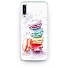 Силиконовый чехол Пирамидка макарони 2 на Samsung Galaxy A30s / Самсунг Галакси А30s Case Place