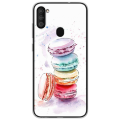 Силиконовый чехол Пирамидка макарони 2 на Samsung Galaxy M11 / Самсунг M11 Case Place