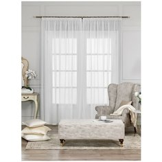 Саро бел Тюль 250х260, 1пр плстр. Daily by T