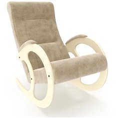 Кресло- качалка Модель 3, Дуб шампань, ткань Verona Vanilla Leset
