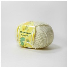 Пряжа Камтекс Карамелька 192 чайная роза 100% акрил 50г 175м 5шт