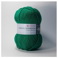 Пряжа Пехорка Зимняя премьера, 50 % мериносовая шерсть, 50 % акрил, 100 г, 150 м, 5 шт., 742 бильярд