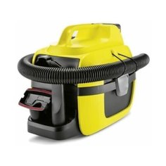 Профессиональный пылесос KARCHER WD1 Compact Battery Set, 230 Вт, желтый/черный