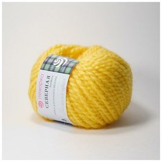 Пряжа Пехорка Северная 5шт 75 желтая роза 30% ангора, 30% шерсть, 40% высокообъемный акрил 50г 50м