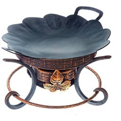 Подставка под Садж Шелковый путь декор с кольцом Стальные решения