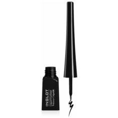 Inglot жидкая подводка для глаз Liquid eyeliner, оттенок 25 классический черный матовый