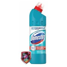 Чистящее средство 500 мл, DOMESTOS "Свежесть Атлантики", с отбеливающим эффектом, гель 4 шт.