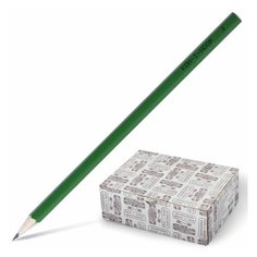 Карандаш чернографитный KOH-I-NOOR, 1 шт., H, без резинки, корпус зеленый, заточенный, 1702003005KK 46 шт.