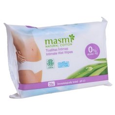 Masmi Влажные салфетки для интимной гигиены, 20 шт.