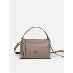 Сумка кроссбоди AFINA 598, натуральная кожа, капучино