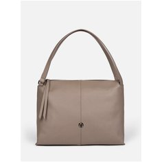 Сумка хобо AFINA 599, натуральная кожа, капучино