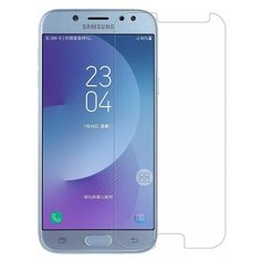 Защитное стекло (без рамки) Full Glue для Samsung Galaxy J7 2017, прозрачное Innovation