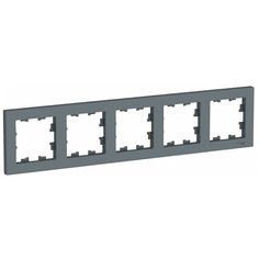 ATLASDESIGN 5-постовая Рамка, универсальная, грифель Schneider Electric ATN000705