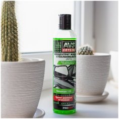 Жидкость стеклоомывателя летняя 250 мл AVS / омывающая жидкость с ароматом зеленого чая (омывайка летняя), концентрат AVK-663 + Дистиллированная вода 1л Аляска A07591S/5520