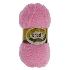 Пряжа ADELIA "TINA" 5 шт. в упак. цвет розовый (TINA-013)