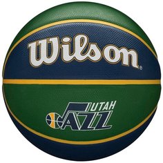 Баскетбольный мяч Wilson Team Tribute Utah Jazz, р. 7 green