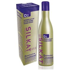 BES Кондиционер для волос SILKAT D2 восстанавливающий (фитопланктон) 300 мл / профессиональная Итальянская косметика для волос