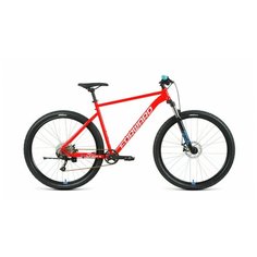 Велосипед FORWARD SPORTING 29 XX (29" 9 ск. рост 17") 2020-2021, красный/синий