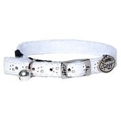 Ошейник Rogz TrendyCat CB54 белый