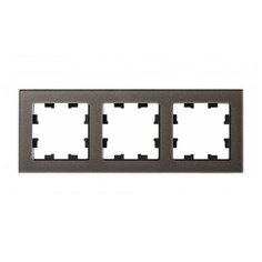 Schneider Electric Рамка 3-м ATLASDESIGN NATURE стекло мокко SchE ATN320603