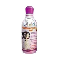 BES шампунь для волос смягчающий, восстанавливающий клубничный йогурт SILKAT DEFORFORANTE 250 мл / профессиональная Итальянская косметика для волос