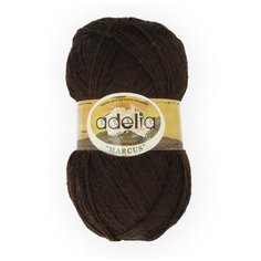 Пряжа ADELIA "MARCUS" 5 шт. в упак. цвет коричневый (MARCUS-21)