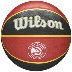 Баскетбольный мяч Wilson Team Tribute Atlanta Hawks, р. 7 red