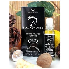Al Rehab / Масляные духи Аль Рехаб Пегий Конь / Black Horse, 6 мл