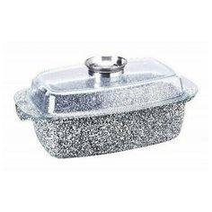 Жаровня- сотейник овальный с крышкой EB-8007, 4.5 л. Edenberg