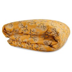 Пододеяльник из сатина с принтом Сибирский цветок Russian North, 200х200 см Tkano