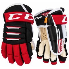 Перчатки CCM Tacks 4R PRO 2 SR (BLK/RED/WHT 15")